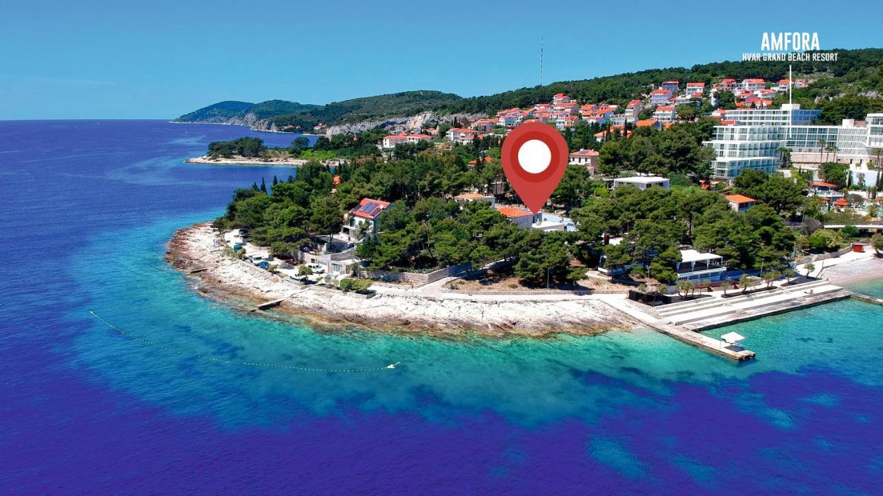 Beach Residences Caroline Хвар Экстерьер фото